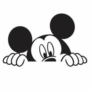 Download Mickey Mouse Peeking Svg Mickey Mouse Svg Cut File Download Jpg Png Svg Cdr Ai Pdf Eps Dxf Format