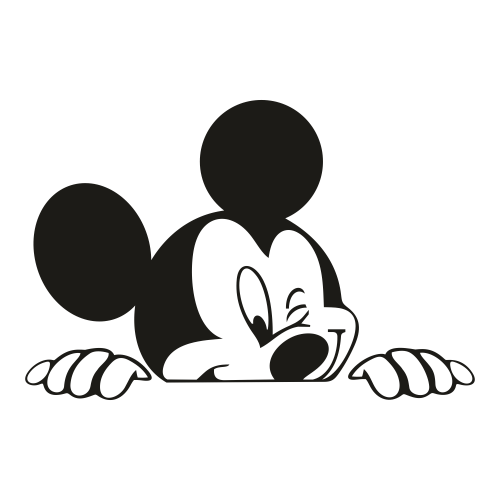 Download Mickey Mouse Peeking Svg Mickey Mouse Svg Cut File Download Jpg Png Svg Cdr Ai Pdf Eps Dxf Format