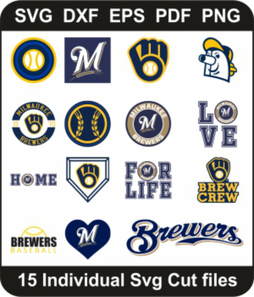 Milwaukee Brewers Svg Bundle