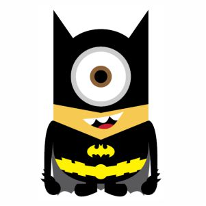 Batman Minion svg cut file