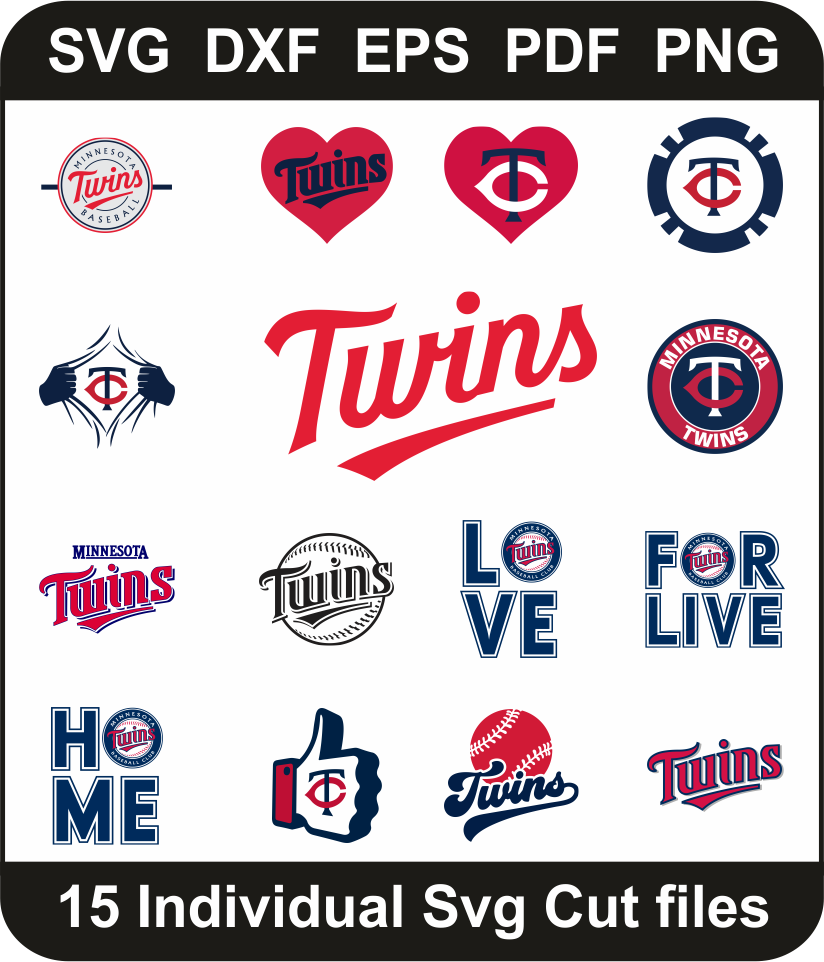 Minnesota Twins Svg Pack