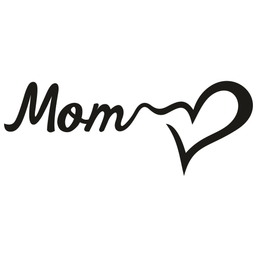 Mom Heart SVG | Download Mom Heart vector File