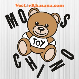 Moschino Bear Toy Svg | Moschino Bear Png