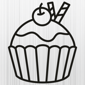 Coconut Muffin Svg