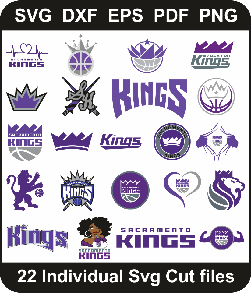 Sacramento Kings Svg Bundle