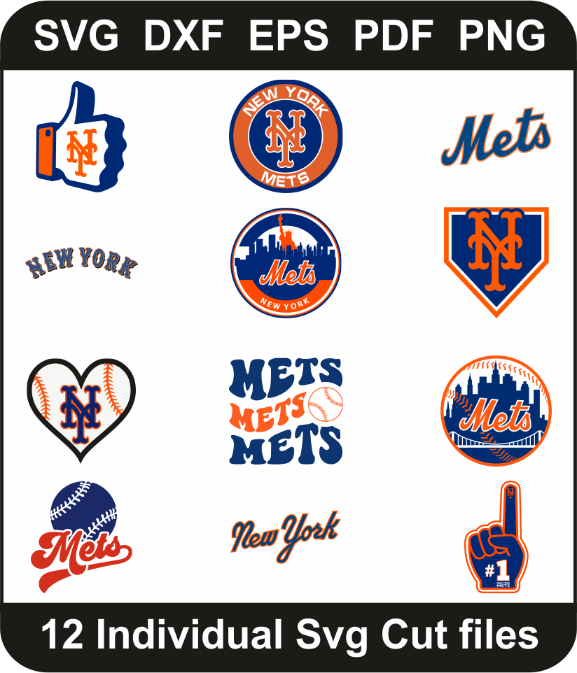 New York Mets Svg Bundle