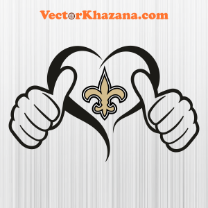 New Orleans Saints Skull SVG, New Orleans Saints Football