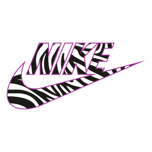 Nike Animal Print Logo Svg