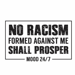No Racism Vector