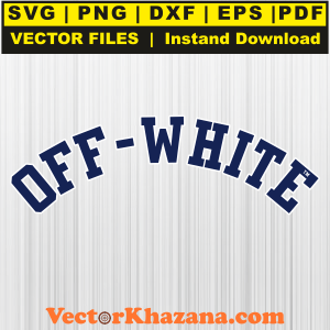 Off White Gothic Svg