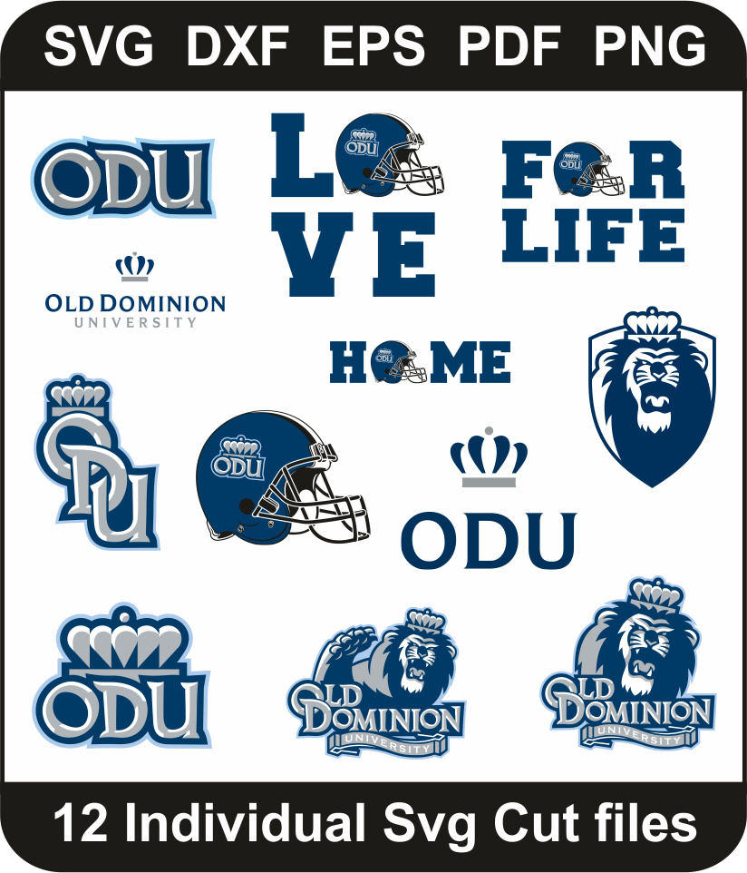 Old Dominion Monarchs Svg Bundle