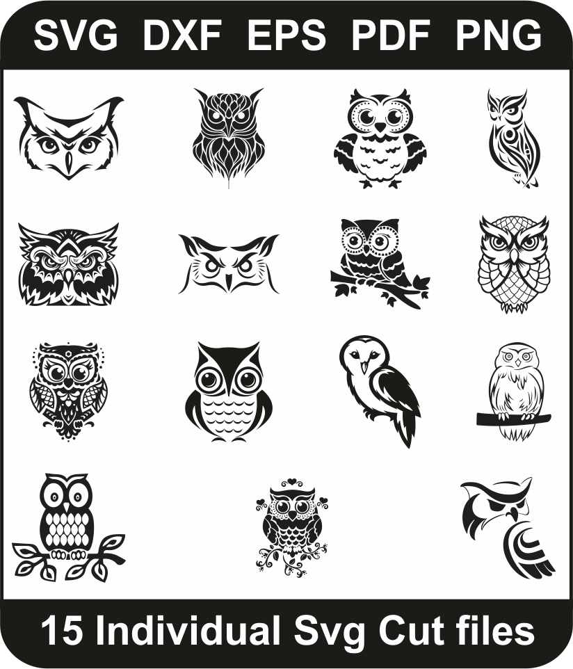 Owl SVG Bundle