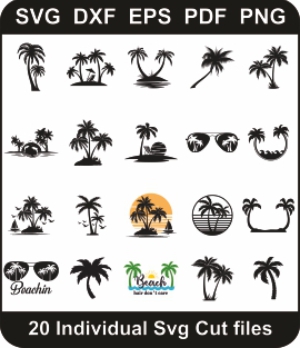 Palm Tree SVG Bundle