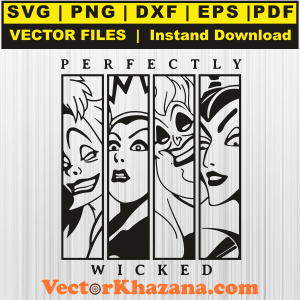 Perfectly Wicked Svg Png