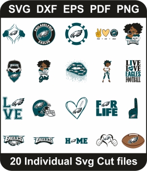 Philadelphia Eagles Svg Bundle