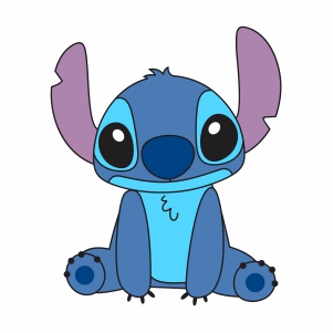Download Cute Stitch Svg | Cute Stitch cartoon svg cut file ...
