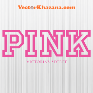 Pink Victoria Secret Svg