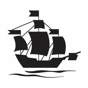 Pirate Ship Svg