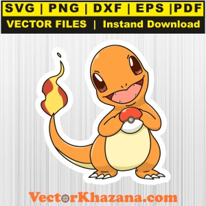 Pokemon Charmander Svg