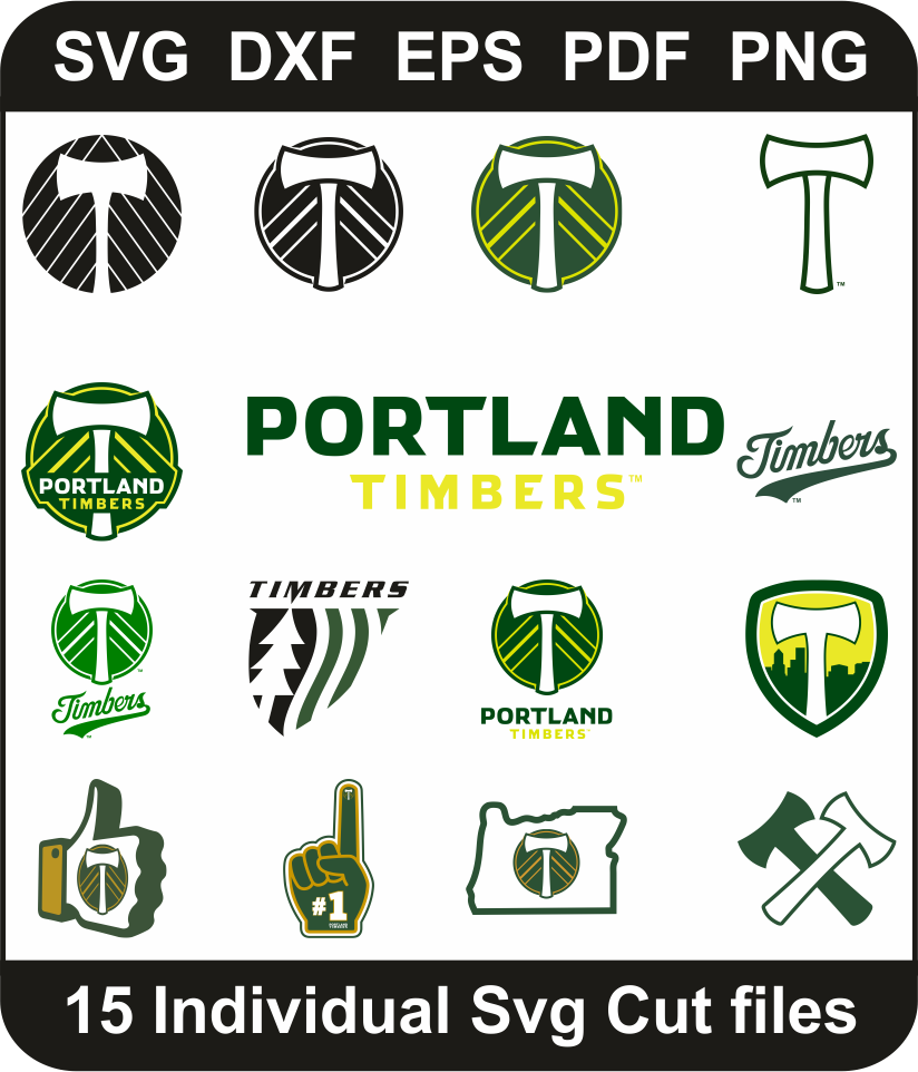 Portland Timbers Svg Bundle