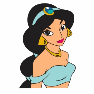 Download Princess Jasmine Vector Disney Princess Jasmine Vector Image Svg Psd Png Eps Ai Format Vector Graphic Arts Downloads SVG, PNG, EPS, DXF File