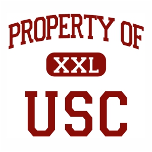 Buy Property Of Xxl Usc Logo Vector Eps Png files