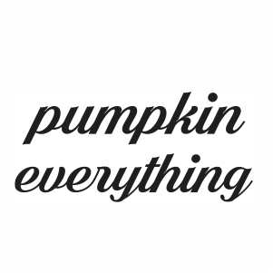 Pumpkin Everything Vector