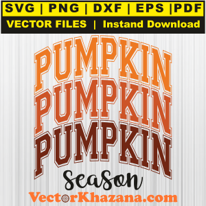 Pumpkin Pumpkin Pumpkin Season Svg