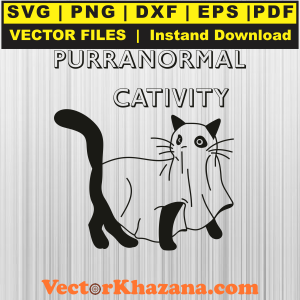 Purranormal Cativity Svg