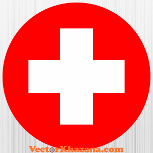 Big red cross PNG, SVG