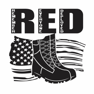 Remember Everyone Deployed shoes svg