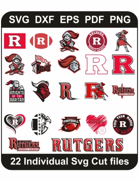 Rutgers Scarlet Knights Svg Bundle