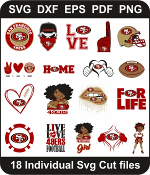 San Francisco 49ers Svg Bundle