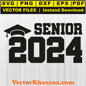 Senior 2024 Svg