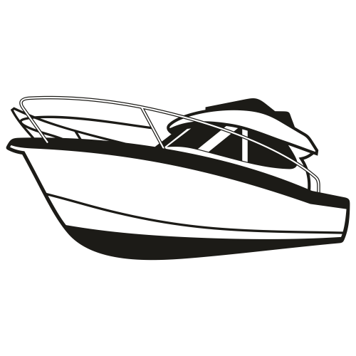 Speed Boat Svg Vector
