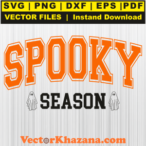 Spooky Season Ghost SVG PNG