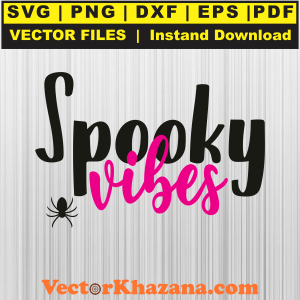 Spooky Vibes Halloween SVG