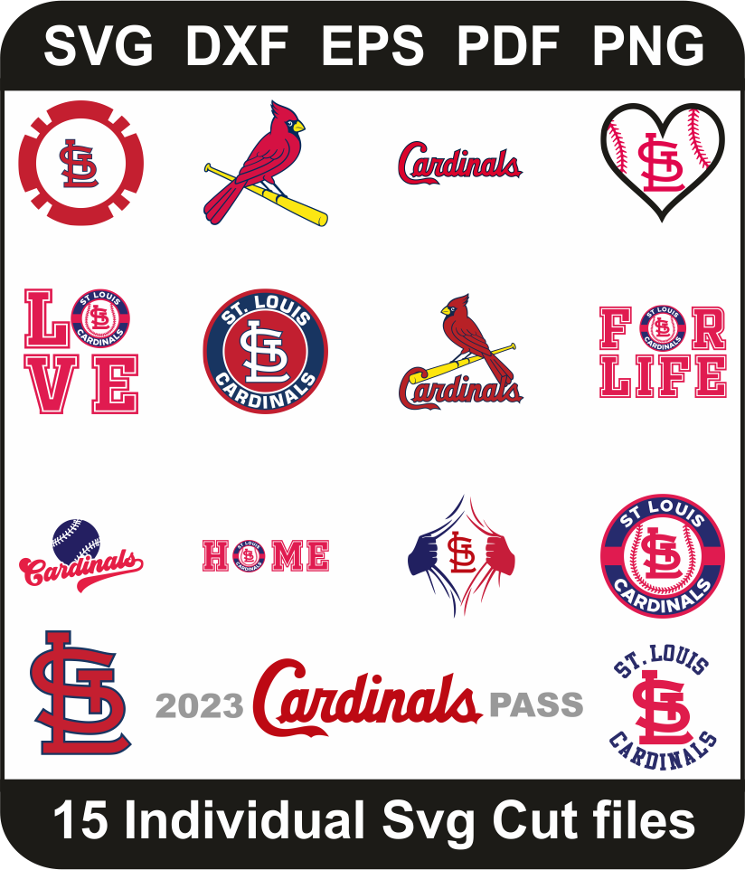 St Louis Cardinals Svg Bundle