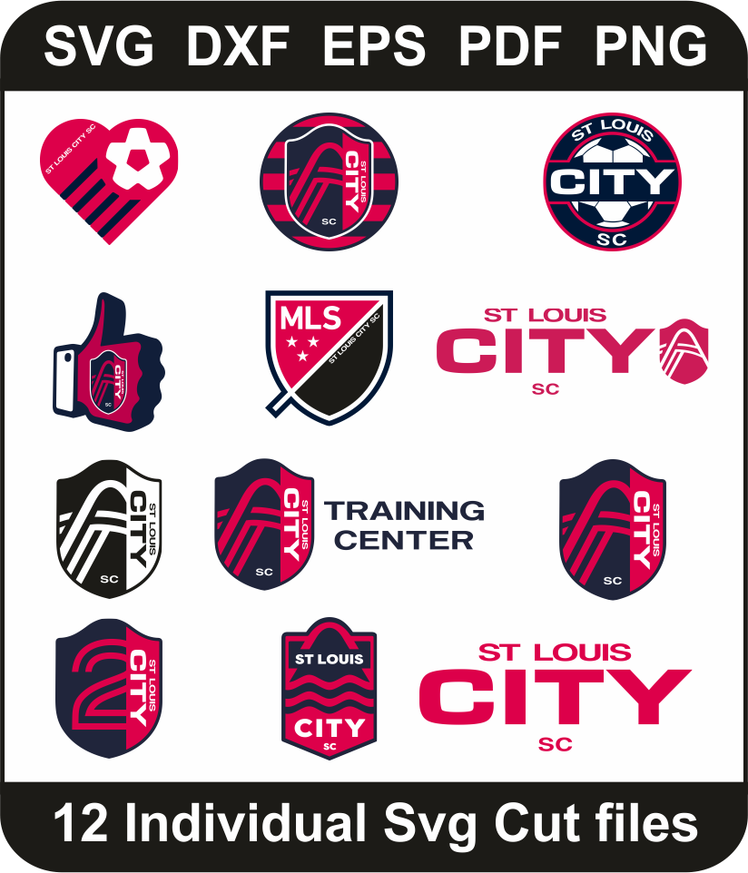 St Louis City Sc Svg Bundle