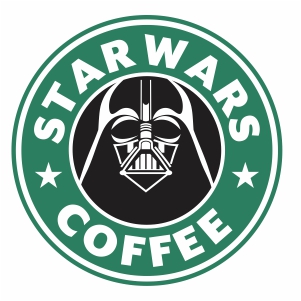 Starbucks Starwars Coffee Logo Svg