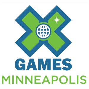 Summer X Games Minneapolis logo 2020 vector