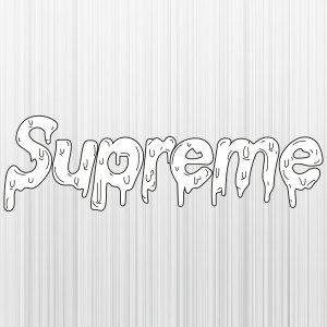 Supreme Water Drop SVG, Supreme PNG
