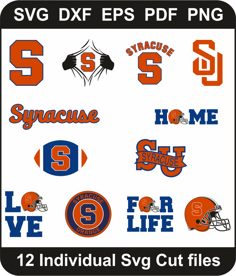 Syracuse Orange Svg Bundle