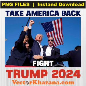 Take America Back Fight Trump 2024 Png