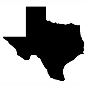 Texas Map vector file