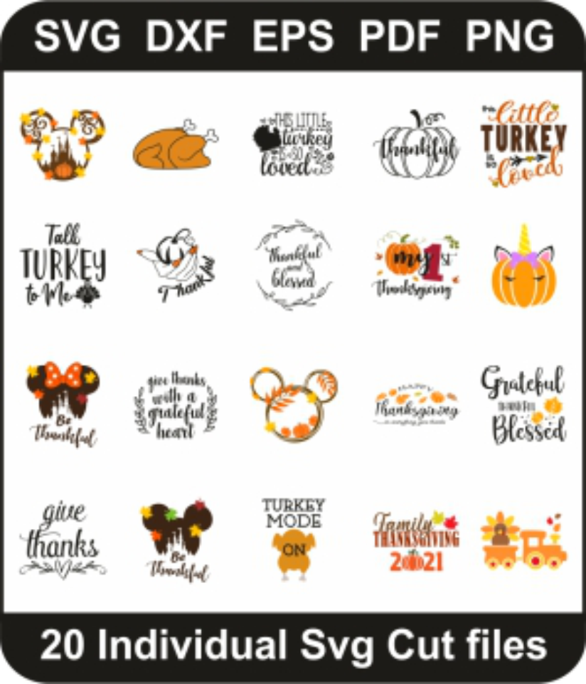 Thanksgiving Svg Bundle