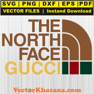 The North Face Gucci Logo Svg