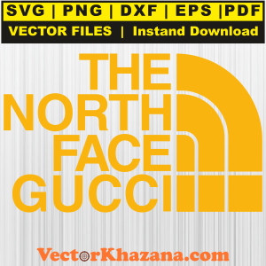 Gucci The North Face Svg Png