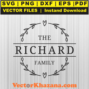 The Richard Family Svg