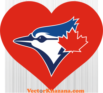Toronto Blue Jays Heart Svg Png online in USA